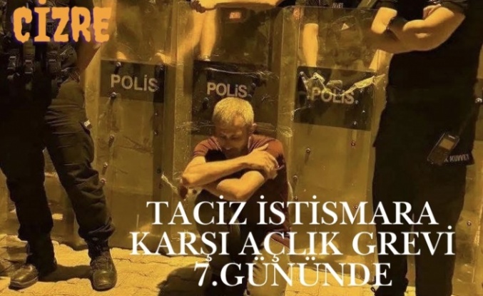 Taciz İstismar’a karşı açlık eylemine başladı