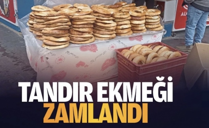 Tandır Ekmeğine zam