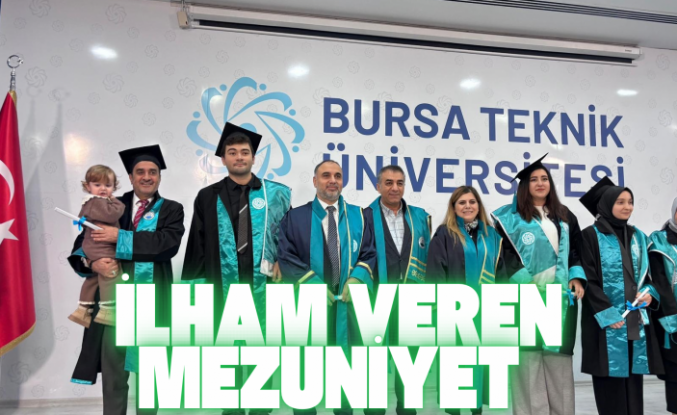 Abdulselam Güleç’ten ilham veren mezuniyet