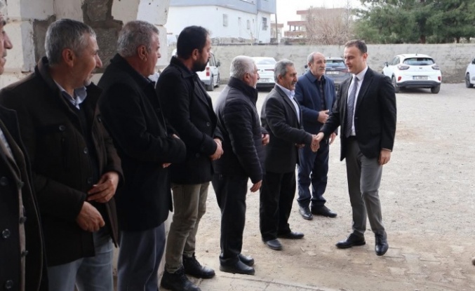 Kaymakam Adıgüzel’den taziye evlerine ziyaret