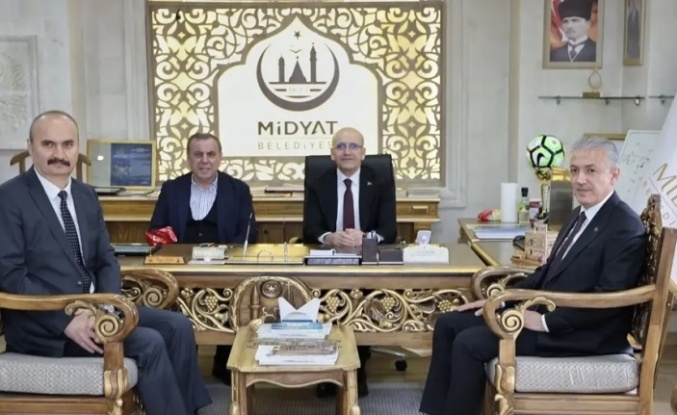 Mehmet Şimşek Midyat’ta