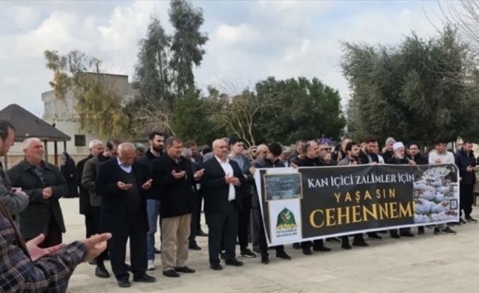 Nusaybin’de ABD İsrail’e Protesto