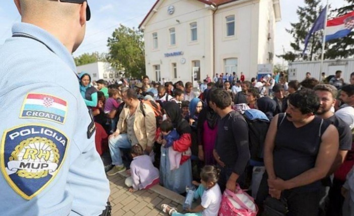 Hırvatistan göçmenlere karşı sınır güvenliğini artırdı