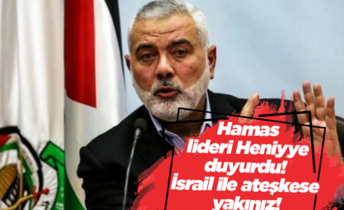 İsrail Hamas ateşkese yakın