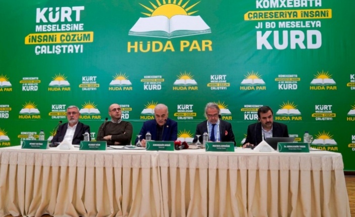 HÜDAPAR Kürt sorununa İnsani çözüm çalıştayı