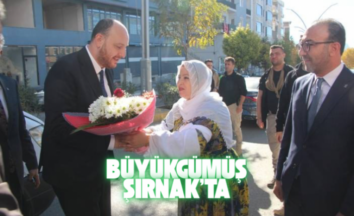 Ak parti teşkilat başkanı Ahmet Büyükgümüş Şırnak’ta