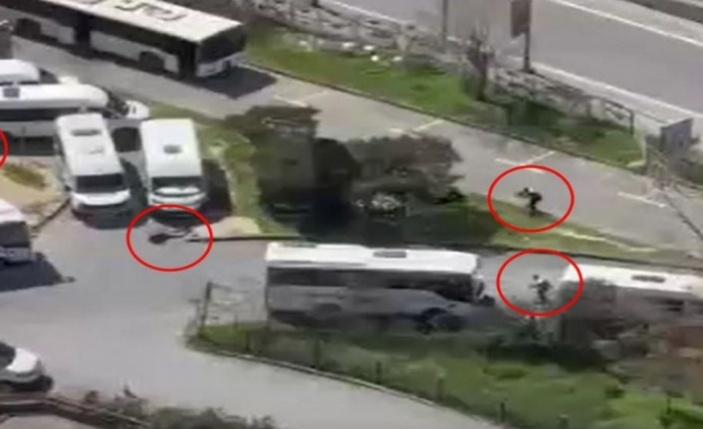 İsrail Konsolosluğu önünde silahlı çatışma 1 ölü 2 yaralı