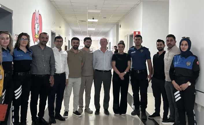 İlçe Emniyet Müdürlüğünden anlamlı ziyaret