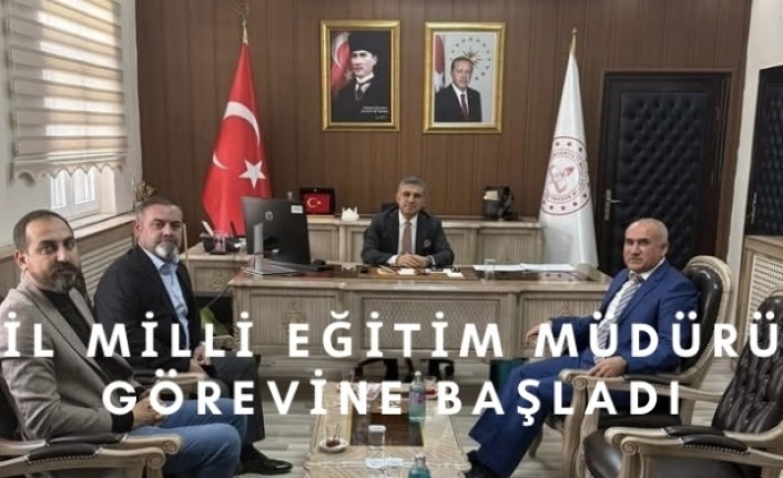 Görevine başladı