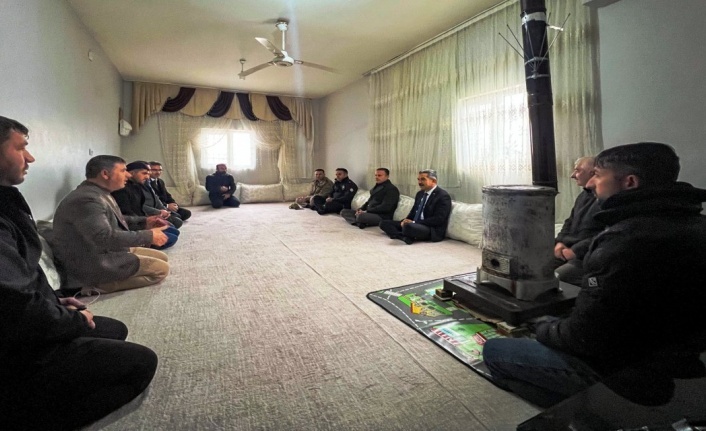 Vali Ekici’den Oymak Köyüne ziyaret