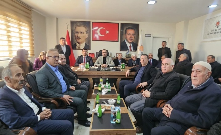 AK Parti İl Başkanın’dan İdil’e ziyaret