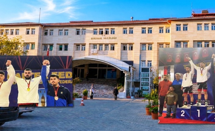 Şırnak’lı Sporcular Türkiye Şampiyonu oldu