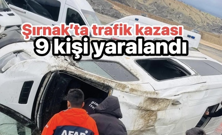 Şırnak’ta trafik kazası