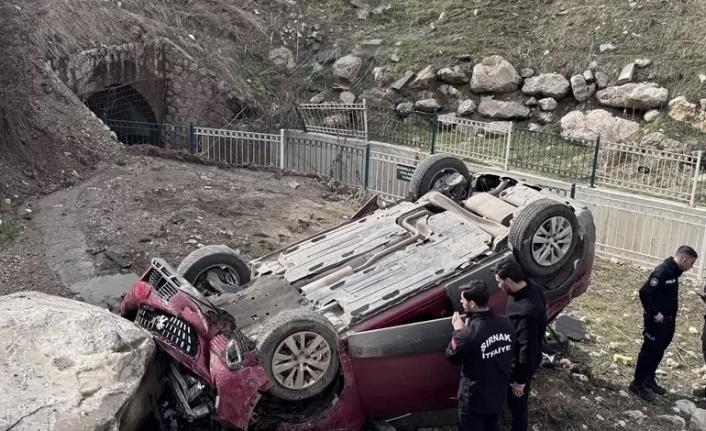 Trafik Kazası Sürücü ağır yaralandı