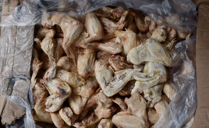 50 Ton bozuk Tavuk ele geçirildi