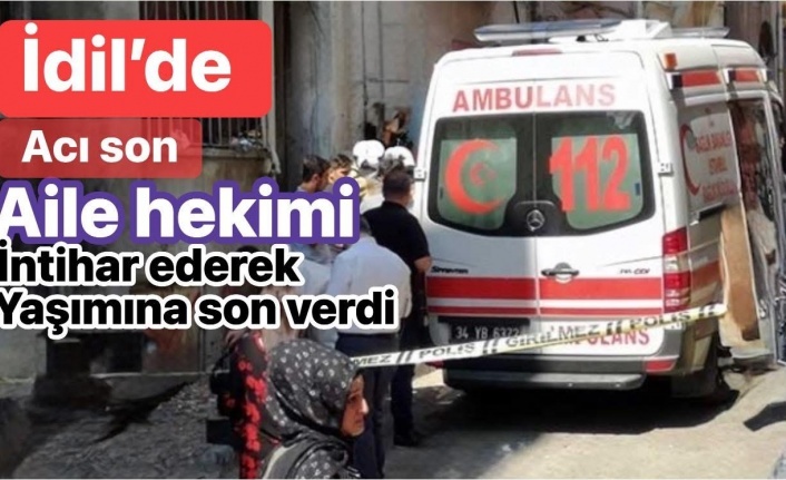 Genç Doktor memlekette yaşamına son verdi