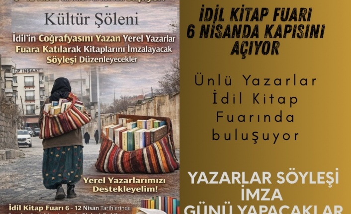 İdil Kitap Fuarı açlıyor