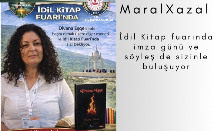 Maral Ğazal İdil Kitap Fuarında